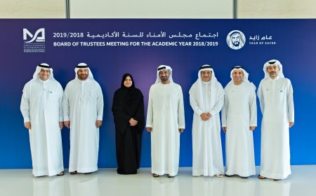 The MBRHC Board of Trustees is chaired by Ahmed bin Mohammed