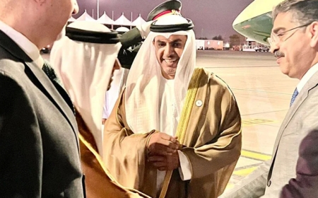 Care Taker PM of Pakistan reaches Dubai to attend COP-28