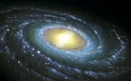 The Milky Way contains a perfectly synchronized solar system with six planets