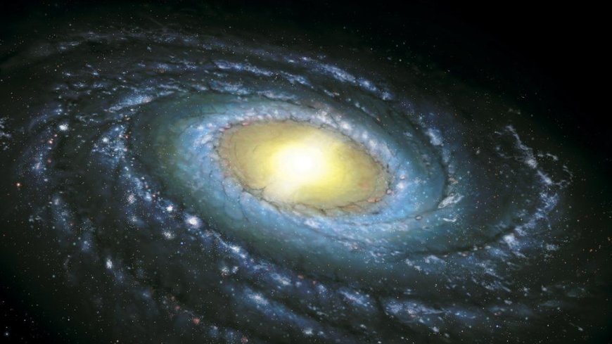 The Milky Way contains a perfectly synchronized solar system with six planets