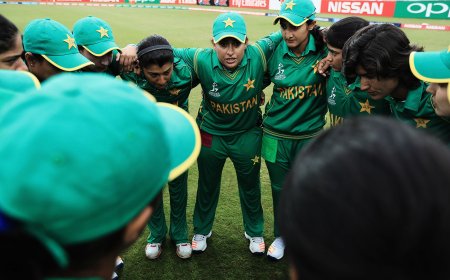 The Pakistani women's team defeated New Zealand in their inaugural series