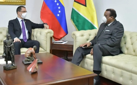 This week, the leaders of Guyana and Venezuela will meet amid concerns in the area over their territorial dispute