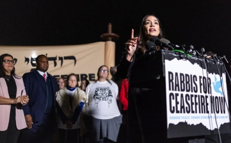 At the US Capitol, labor leaders press President Biden for a ceasefire in Gaza