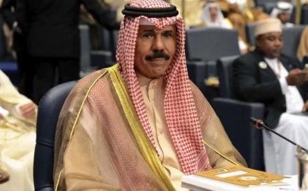 The government of Kuwait named Sheikh Mishal in memory of Emir Sheikh Nawaf Al-Ahmad