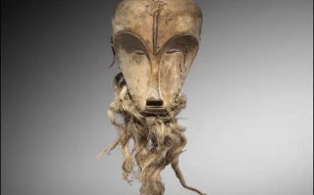 An elderly French couple loses millions-worth unique African mask case