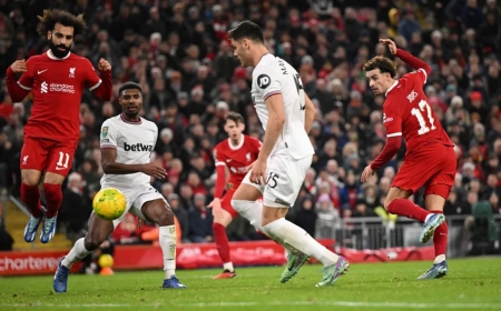 Liverpool's demolition of West Ham secures a spot in the League Cup semifinal