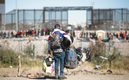 Border camp is cleared by Mexican officials