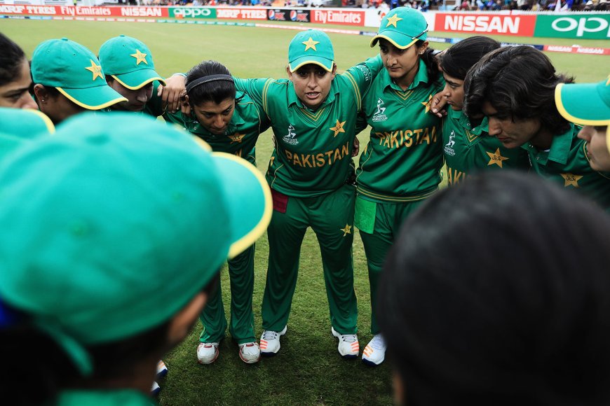 The Pakistani women's team defeated New Zealand in their inaugural series