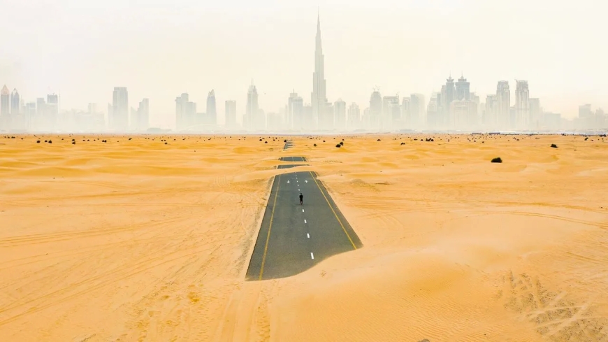Dubai, although being in a desert, is an international center for biodiversity.
