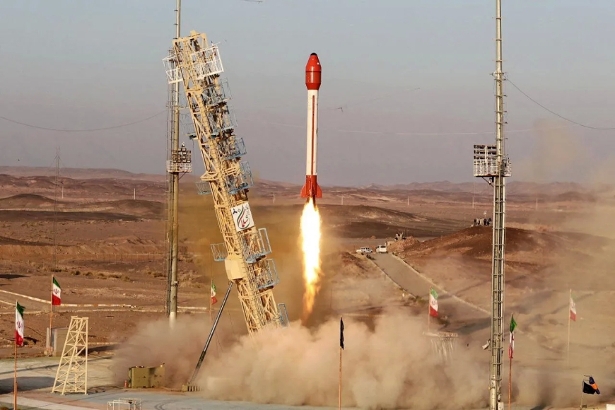 Iran claims to have launched an animal-carrying spacecraft into orbit in preparation for sending people on missions.