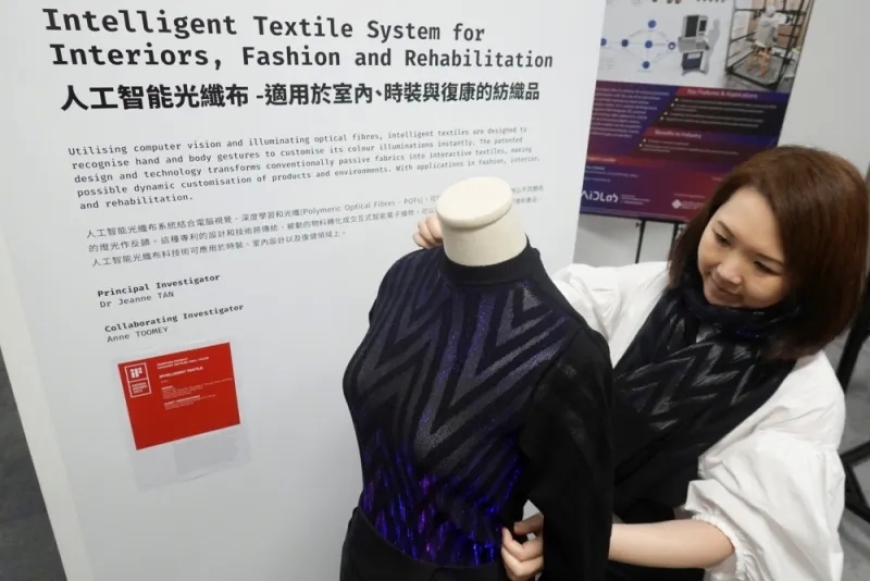 Using fabric that changes color, Hong Kong AI lab hopes to cut down on wasteful apparel
