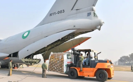 Pakistan Sends Third Consignment of Relief Goods to Gaza