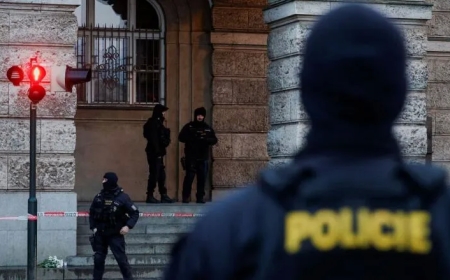 Emirati couple injured in Prague shooting will be flown to Munich