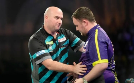 Luke Littler defeats Rob Cross to get to World Darts Championship