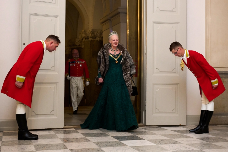 Queen Margrethe II of Denmark announces her resignation