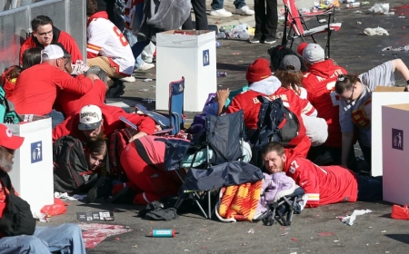 Two accused of killing over the gunshot at the Super Bowl parade