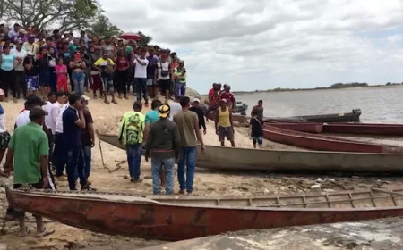 An open-pit gold mine in Venezuela collapsed