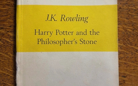 A 1997 penny purchase of a proof copy of the Harry Potter book