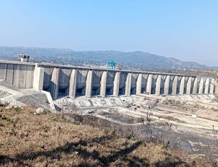 The Ravi water flow has entirely ceased following India's building of a barrage