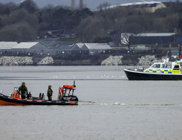 Historic WWII Bomb Detonated at Sea after Plymouth Evacuation