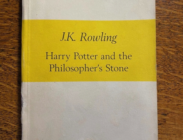 A 1997 penny purchase of a proof copy of the Harry Potter book