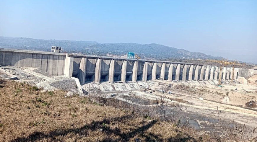 The Ravi water flow has entirely ceased following India's building of a barrage